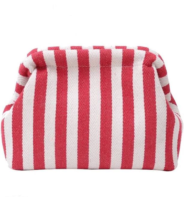 Women's Woven Crochet Dumpling Hobo Clutch Bag