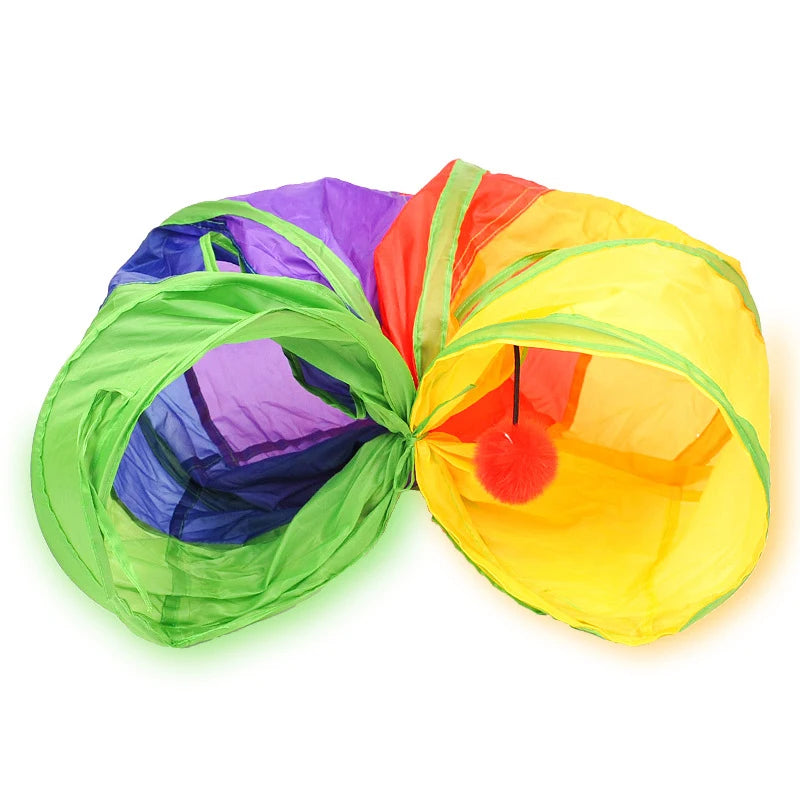 Tunnel de jeu pliable pour chat activité intérieure TrendNest