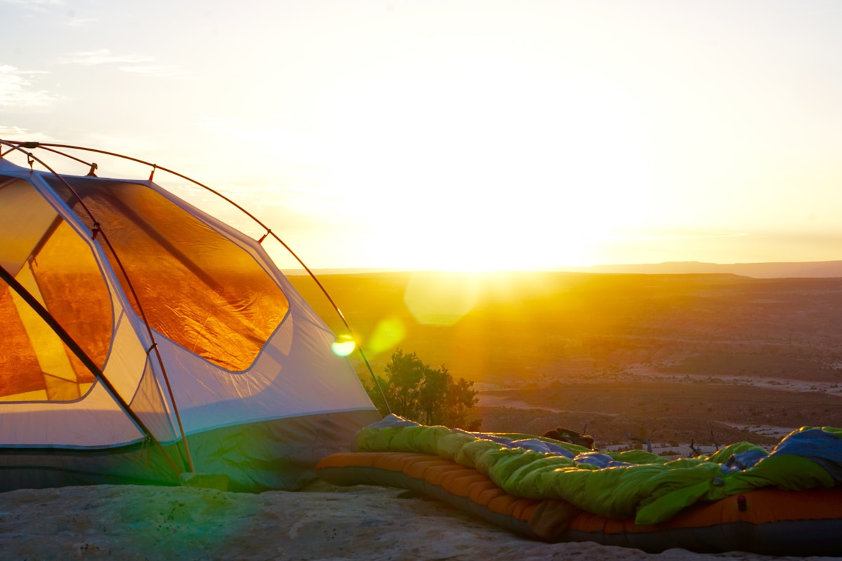 Hamac Léger Portable Nylon Parachute — 2 Personnes