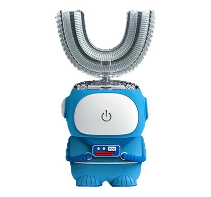 360 Degrees Automatic U Shaped Electric Toothbrush for Kids Children Cartoon Smart Sonic Toothbrush
