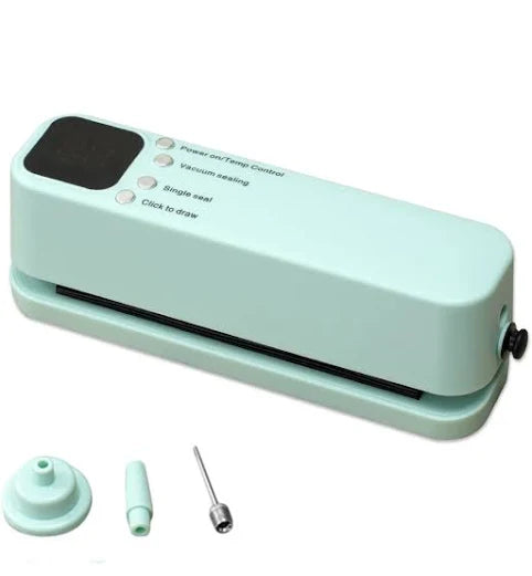 Vacuum Sealer Portable Mini Food Sealer USB Rechargeable Wireless Food Package Plastic Bags