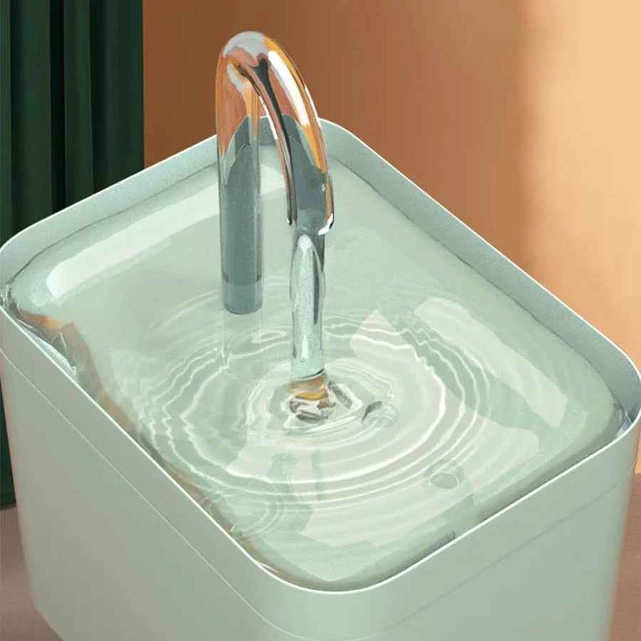 Fontaine eau silencieuse chat filtre automatique réservoir TrendNest