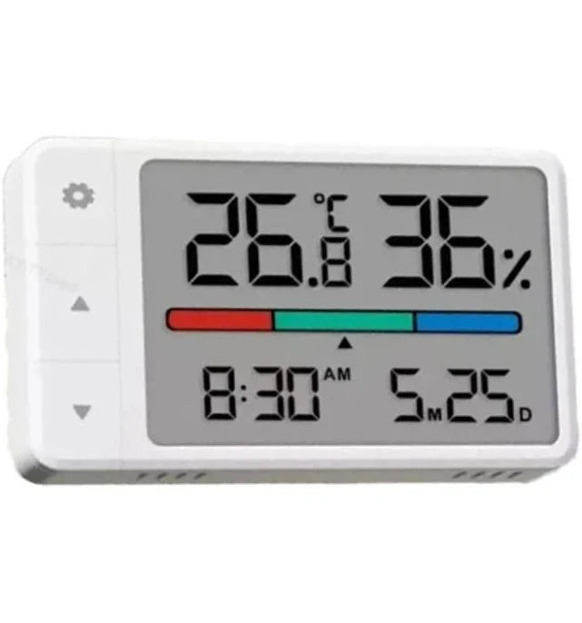 MiaoMiaoCe Thermometer Hygrometer Multifunction Date Clock Household High-precision Indoors