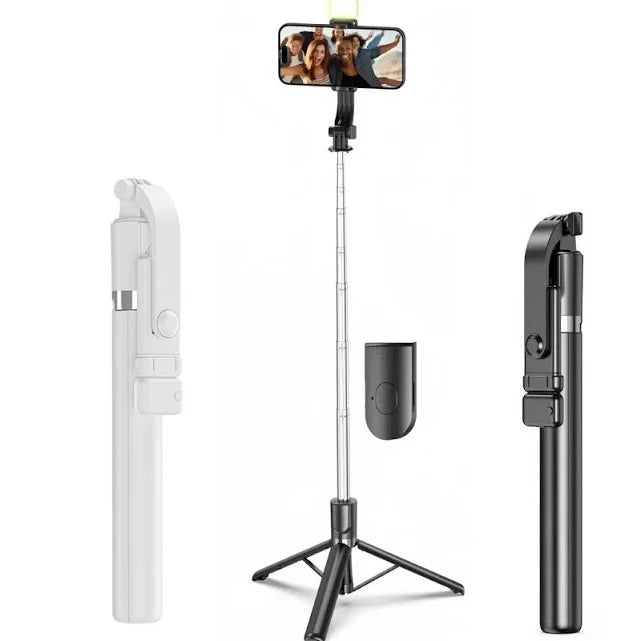 1700mm Selfie Stick Wireless Selfie Stick Phone Tripod Extendable Stand Foldable Monopod For