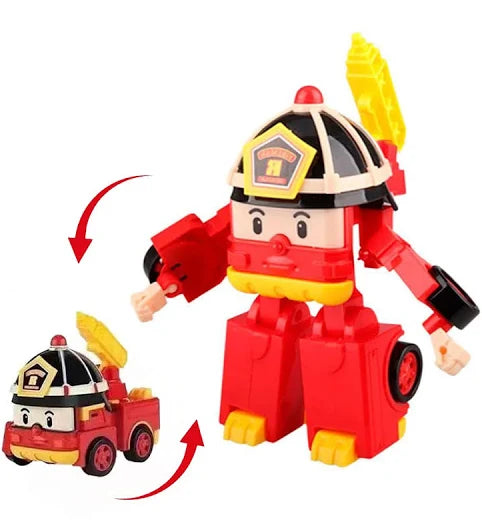 Cartoon Action Figures Transformation Anime Hand Deformation Car Model Airplane Gift Toys Robots NEW