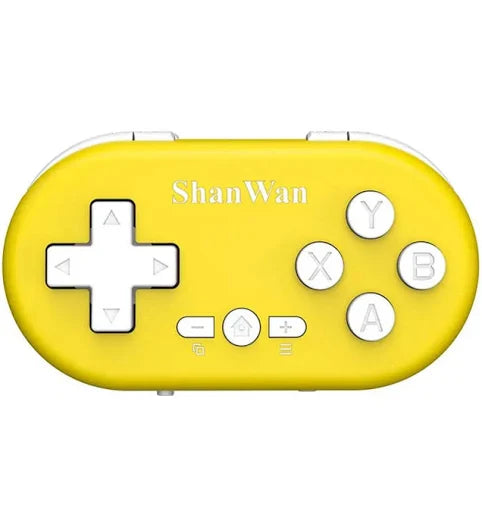 Mini Wireless Gamepad Controller Bluetooth for iPhone Android - Portable Gaming Joystick for Mobile