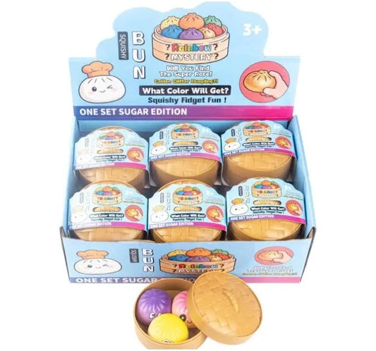 2026 popular baozi decompression and kneading music cartoon cute design venting simulation food play