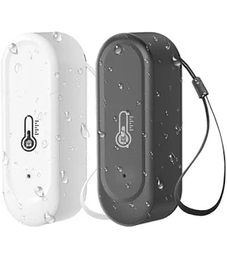 Tuya Smart Temperature And Humidity Sensor WiFi/Zigbee IP65 Waterproof Indoor Outdoor Dual-use