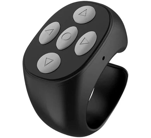 For TikTok Ring Bluetooth Remote Control Fingertip Selfie Video Camera Shutter Controller Automatic