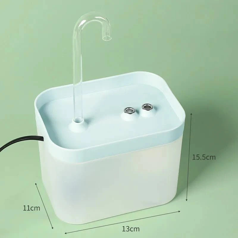 Fontaine eau silencieuse chat filtre automatique réservoir TrendNest