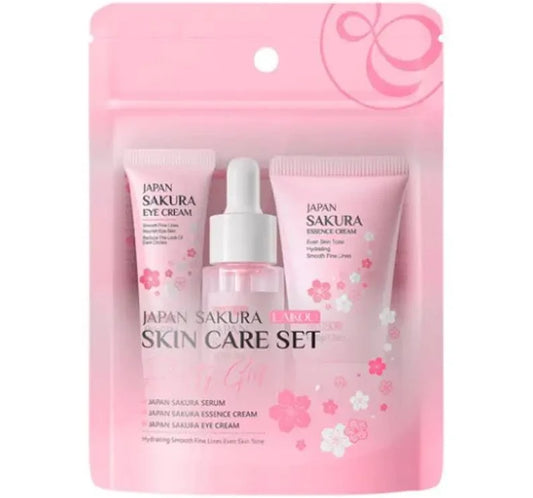 LAIKOU Skin Care Set With Serum, Eye Cream, Face Cream Travel Kit for Women Wife Mom Teen Girls