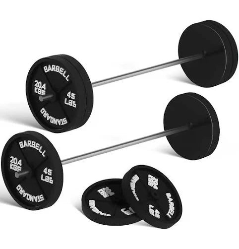2Pcs Mini Barbell Desk Fitness Ornament Unique Dumbbell Decoration Miniature Gym Workout Accessory