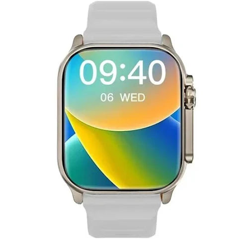 LAXASFIT Bluetooth Voice Call Heart Rate Monitor Smartwatch