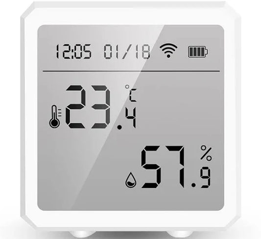 Tuya WiFi/Zigbee Smart Temperature Humidity Sensor with Screen Display Hygrometer Thermometer