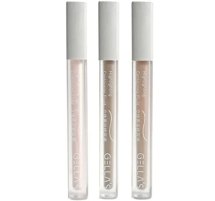 1/3pcs Set Facial Liquid Contour Stick 3D Cement Grey Nose Shadow Cream High Gloss Brighten