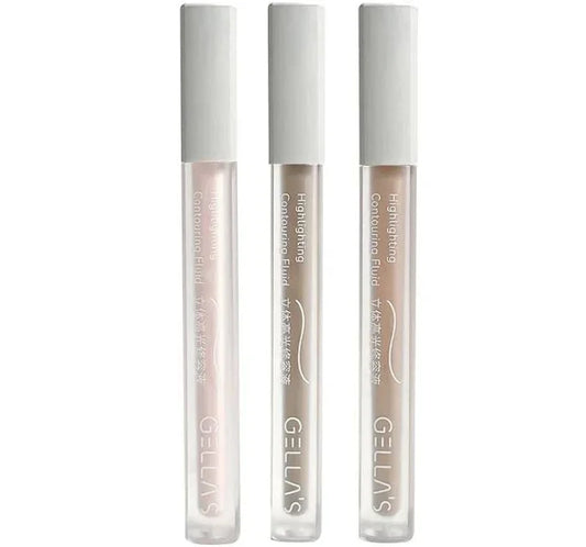 1/3pcs Set Facial Liquid Contour Stick 3D Cement Grey Nose Shadow Cream High Gloss Brighten