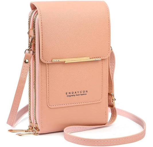 Women's Touch Screen Lock Cell Phone Bag