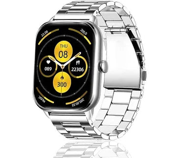 Men's Smartwatch with Custom Photo and Health Tracking